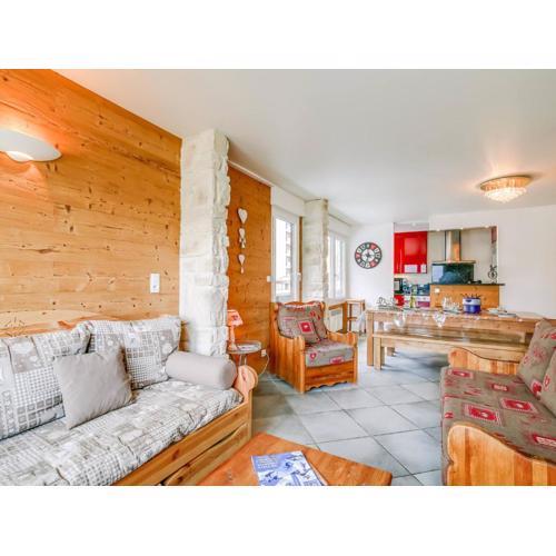 Tignes - Appartement chaleureux 3 pièces, 8 pers., pied des pistes, proche commerces, WiFi - FR-1-411-48