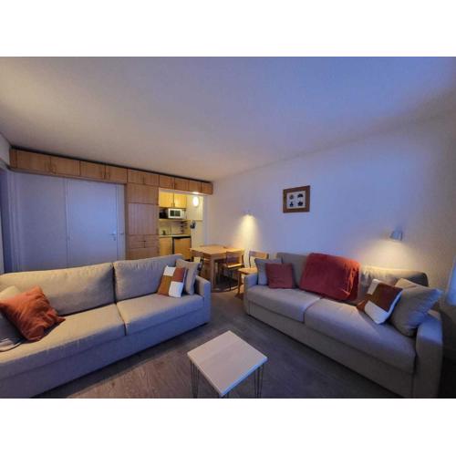 Tignes : 2 pièces, 4 pers, proche des pistes, balcon sud-ouest, wifi, animaux ok - FR-1-449-119