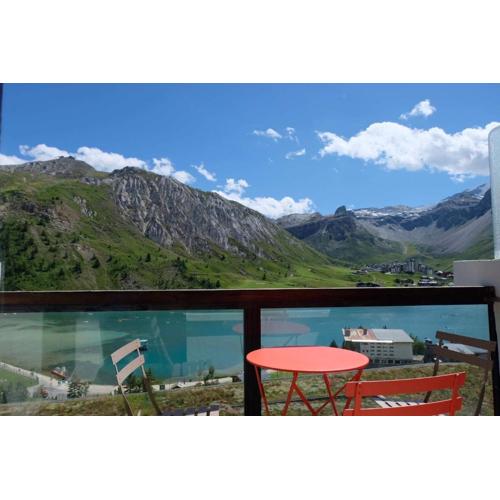 Tignes Joli Studio avec vue imprenable sur le lac