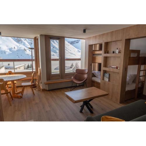 Tignes Lac - Appartement rénové - 50 m des pistes