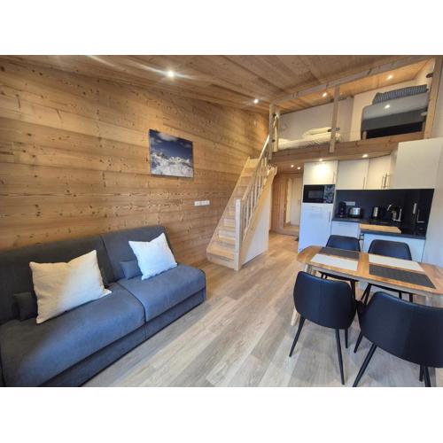 Tignes Val Claret - Studio pour 4 avec Mezzanine, WiFi et Casier à Skis - FR-1-502-582