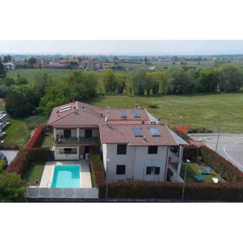 Timetofreedom Apartment with private garden & Pool