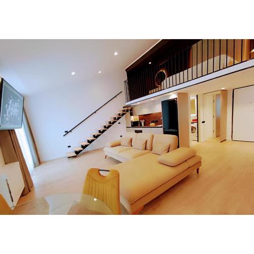 Tirana Sunset Retreat Stylish Loft by the Lake Park