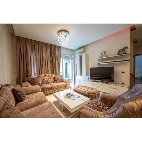 Tirent Apartment-Spacious 2-Bedroom Stay in Delijorgji Tirana