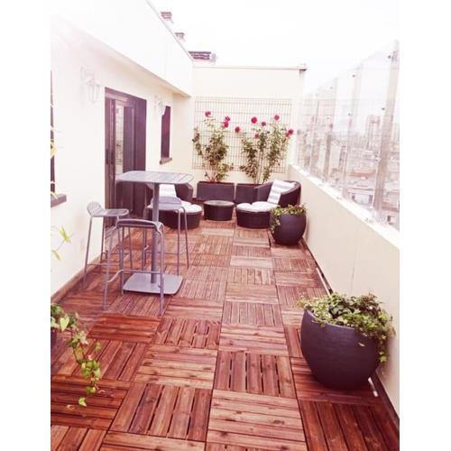 Top floor parisian apartment with terrace