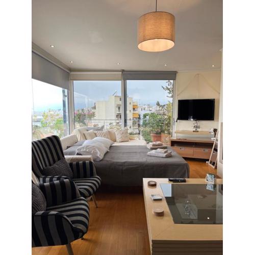 Top roof luxury studio near metro!