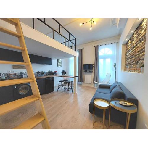 Toulouse centre Compans Caffarelli Superbe Studio