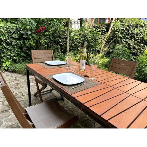 Tour Eiffel - Appartement avec jardin