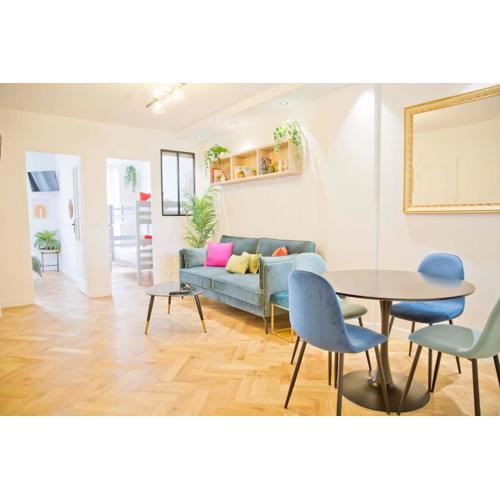 Trendy familly apt in Mouffetard