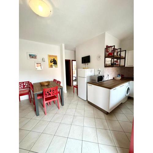Trilocale climatizzato con cortile