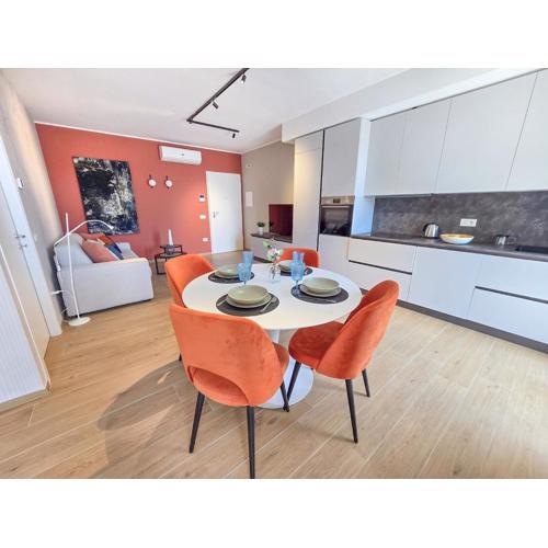 Trilocale Prati design con garage