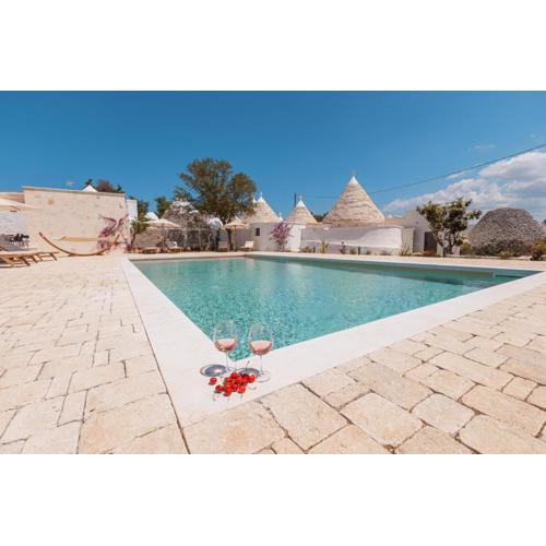 Trulli Zaccano con Piscina Privata