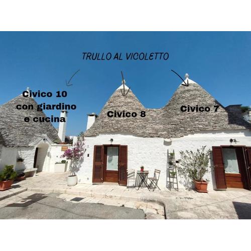 Trullo al vicoletto al civico 10, civico 8, civico 7