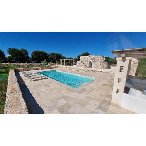 Trullo mit atemberaubender Atmosphäre Nähe Ostuni