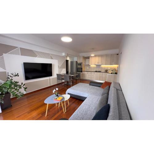 Two bedroom luxury apartment.