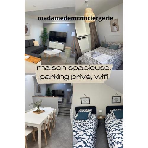 Tys Home, maison spacieuse avec parking