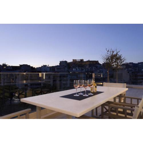 Über Lux 2 BR New Penthouse with Acropolis View
