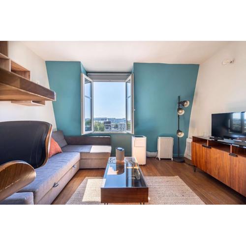 Unique - Appartement avec vue Seine et Tour Eiffel