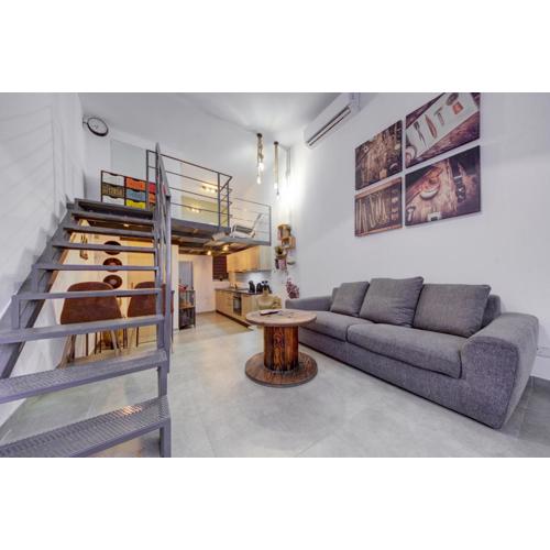 Unique studio loft, walking distance to Valletta