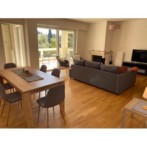 Urban Apartment in Marousi with Rural View