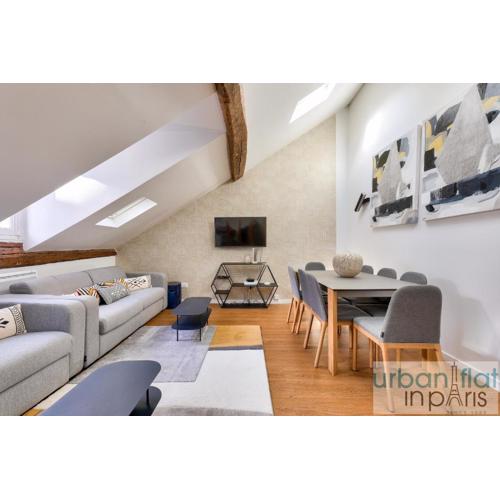 Urban Flat 117 - Charming 3BDR Apartment in Paris