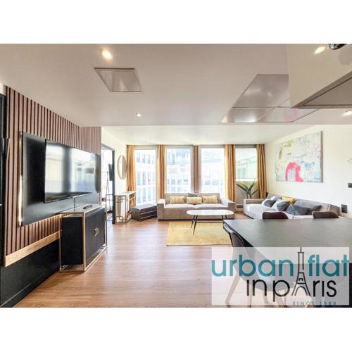 Urban Flat 128 - Art Rock 4BDR Flat near Champs-Elysees
