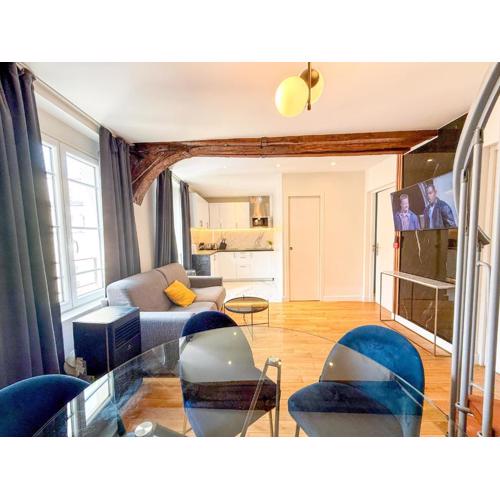 Urban Flat 176 - Charming 3 Bedroom in Montorgueil