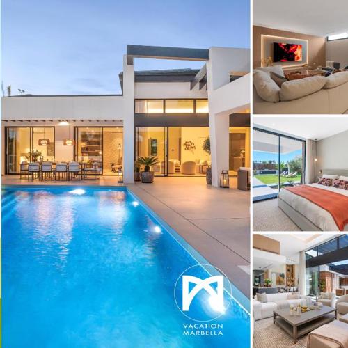 VACATION MARBELLA I Villa Thyma, Brand-New Villa, Swimming-pool, Cinema Room and Bar, Minutes from the Marina and the Beach