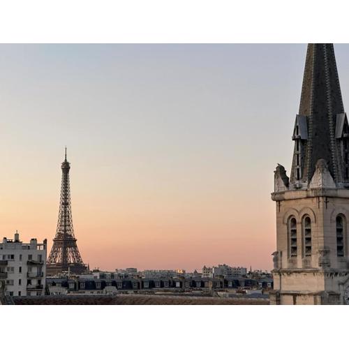 Vaugirard1 Appt Paris 15, Eiffel Tower View