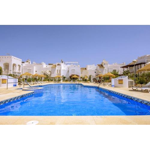 Vera Playa Fantástico Bajo Jardín Piscina Wifi AC