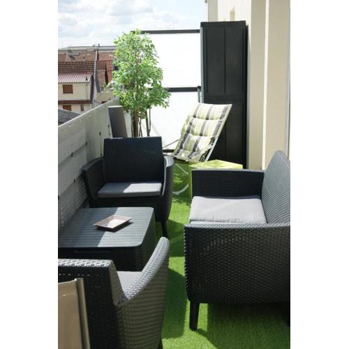 Victoria-T2-41m2-Balcon, wifi, linge, produits, ménage inclus