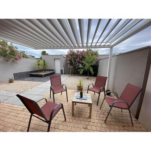 Villa 3 Ch. avec Jardin, Piscine, Parking et Plage à 400m – Sète - FR-1-472-151