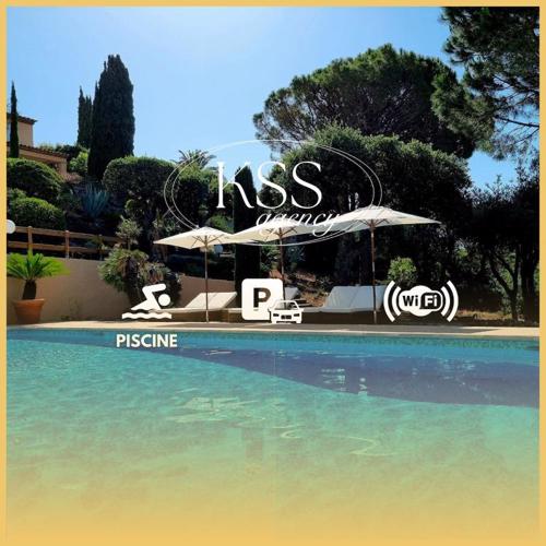 Villa 4 étoiles - parking - wifi - clim - piscine