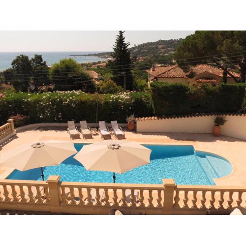 Villa 5 pièces + appart, piscine privée, clim, proche plages - FR-1-780-16