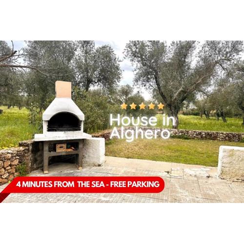 Villa Alghero mare 5 min