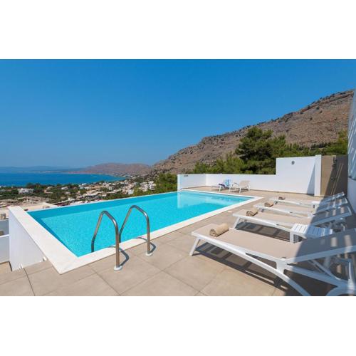 Villa Allegra with pool in Pefkos, Lindos area