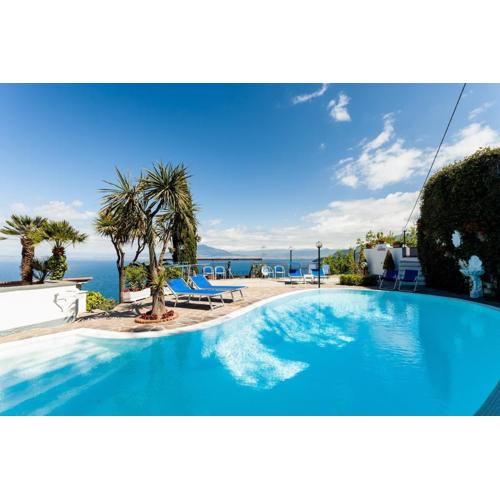 Villa Angela with private pool and sea view