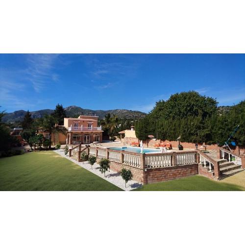 Villa Buenavista Malaga - sea view, private heated pool, spa, 5 bedrooms
