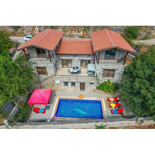 Villa Candy Stone, Private Pool Villa for 8 People
