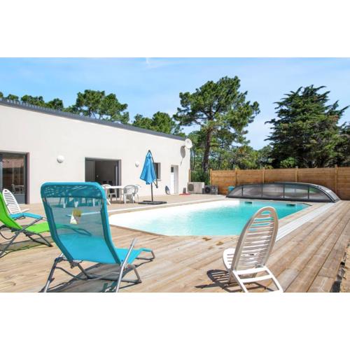 Villa charmante avec piscine privée à Saint-Jean-de-Monts