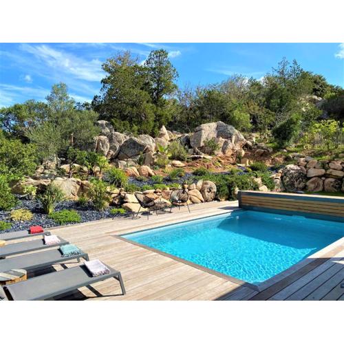 Villa Coconing à 7min des plages - Piscine chauffée - Clim - BBQ - Parking privatif - Fibre