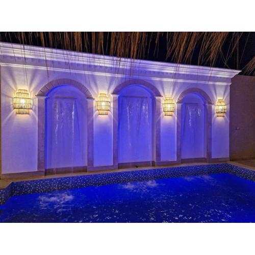 Villa Dar Aziza on a paradise island