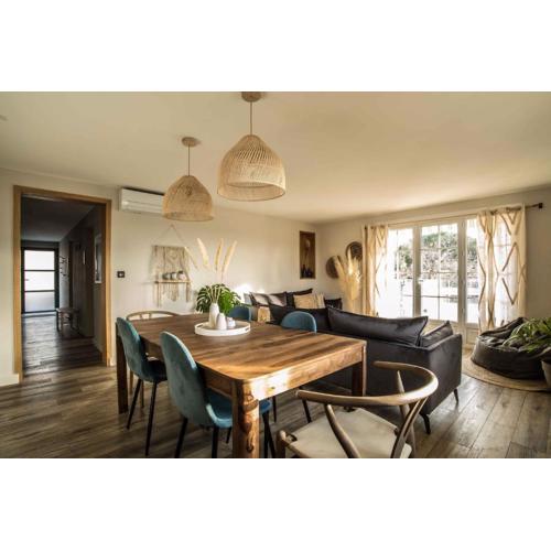 Villa de 90m² à 5 minutes de la mer, terrasse 50m²