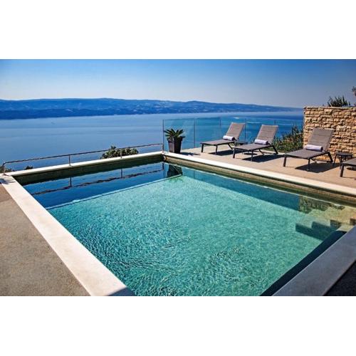 Villa Dispet, sea view, pool, jacuzzi, sauna, cinema