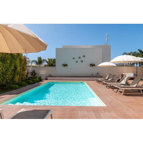 Villa Heraia con piscina