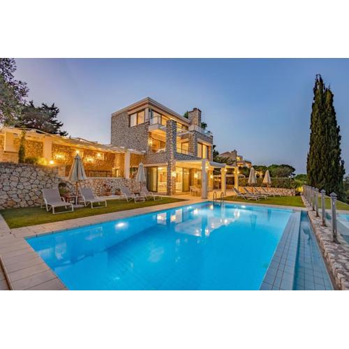 Villa Isabelle with superb views