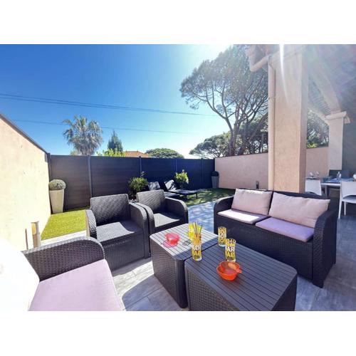 Villa Méditerranéenne 5 pièces, 8 pers, Terrasse, Jardin, Parking - FR-1-226-559