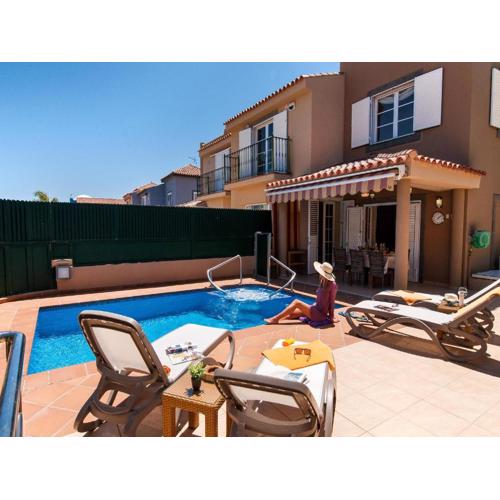 Villa Meloneras Luxury Retreat In Gran Canaria Private Heated Pool Beautiful Terrace Bbq Short Distance From Meloneras And Mapalomas Beach,