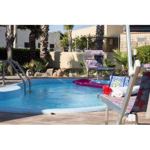 Villa Minoa con piscina