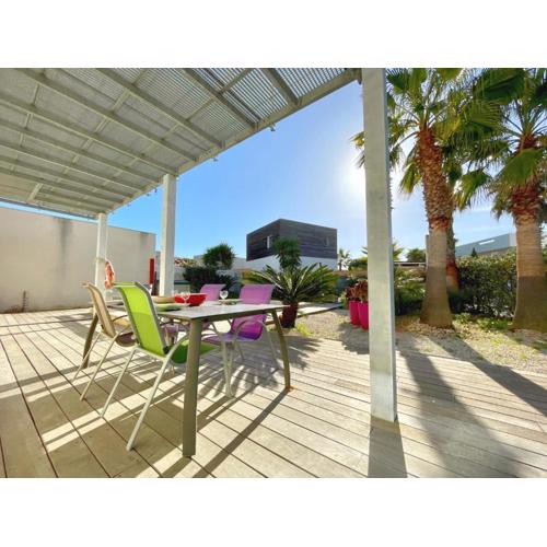 Villa Moderne à Sète: Piscine Privée, Plage à 200m, Clim, WIFI - FR-1-338-334